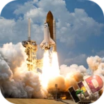 Logo of Space Rocket Video Wallpaper android Application 