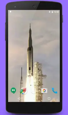 Space Rocket Video Wallpaper android App screenshot 9