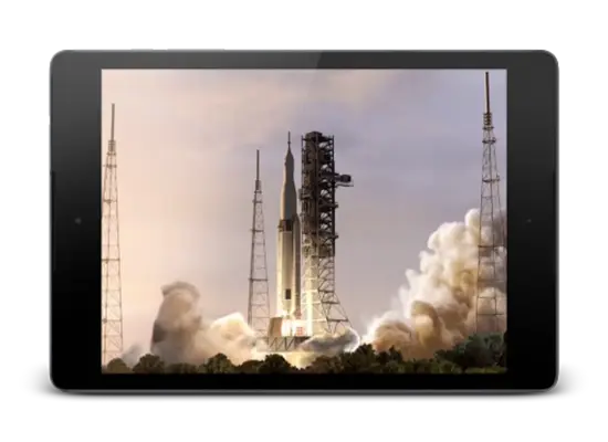 Space Rocket Video Wallpaper android App screenshot 1